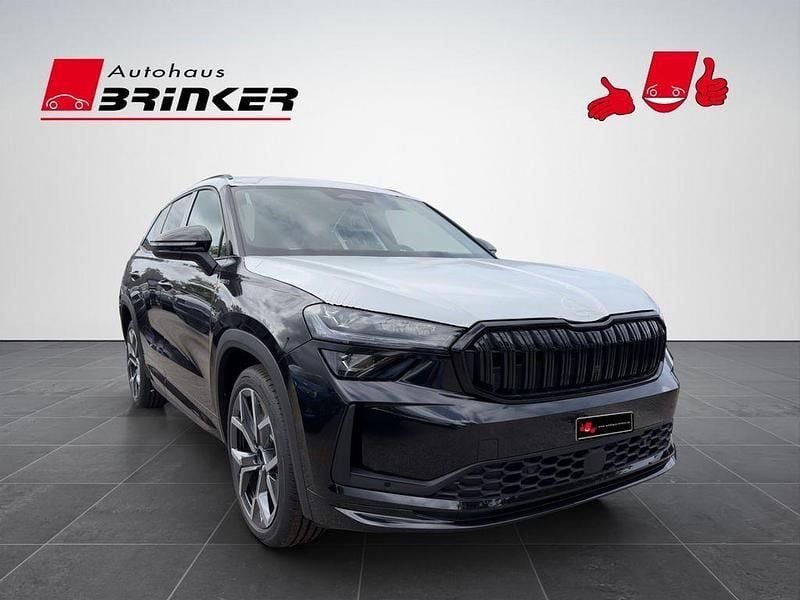Schwarz Neu 2025 Skoda Kodiaq SportLine SUV | 51.990 € (Teuer) - Bild 1/4