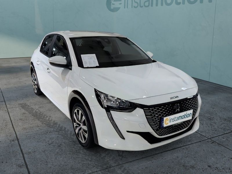 Weiß Gebraucht 2021 Peugeot e-208 Active Kleinwagen | 15.480 € (Fairer Preis) - Bild 1/3