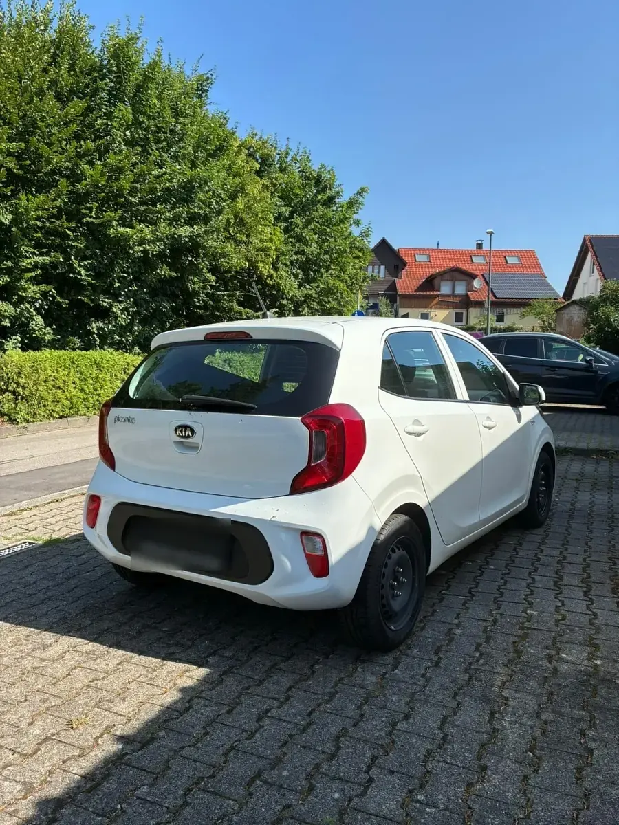 Gebraucht Kia Picanto 69 PS (50 kW) 2018 Weiß Kleinwagen