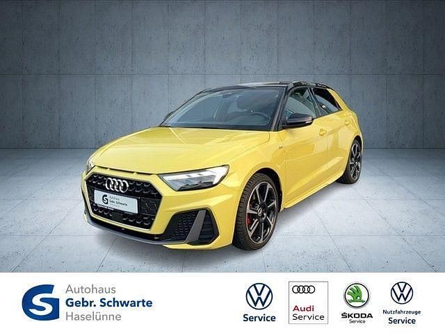 Pythongelb metallic (metallic) Gebraucht 2021 Audi A1 Sportback S-Line Kleinwagen | 22.230 € (Guter Preis) - Bild 1/4