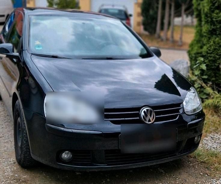Schwarz Gebraucht 2006 VW Golf V Goal Limousine | 2.450 € (Guter Preis) - Bild 1/4