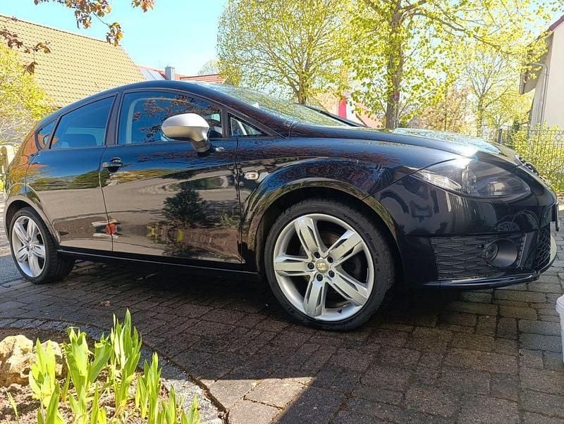 Usata Seat Leon FR 170 CV (125 kW) 2012 Nero Berlina