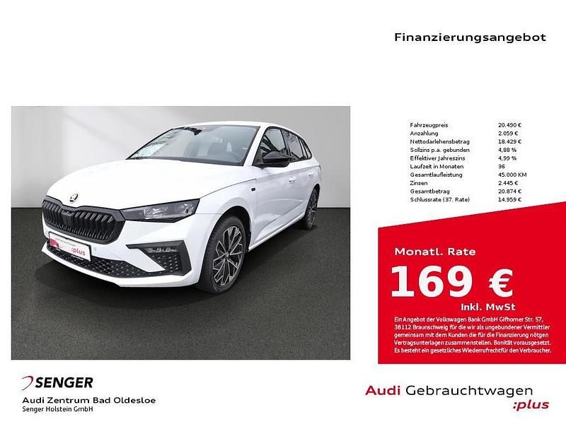 Gebraucht Skoda Scala Tour 95 PS (69 kW) 2025 Weiß Kleinwagen