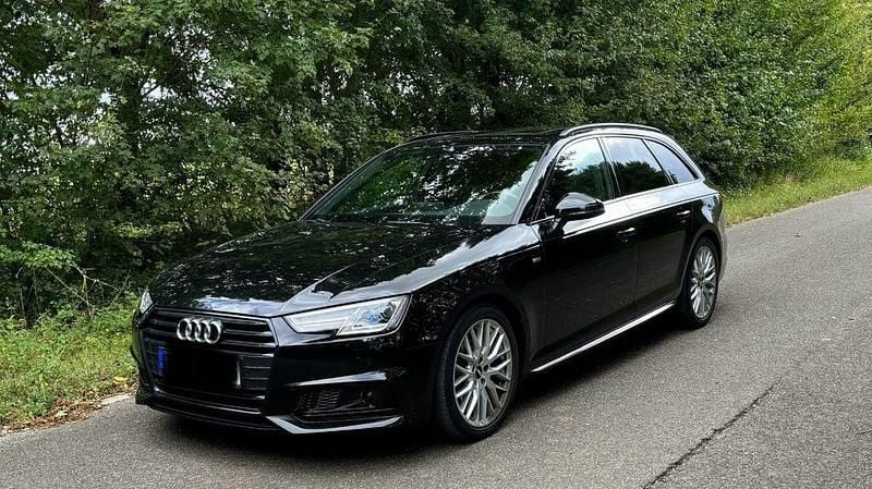 Schwarz Gebraucht 2018 Audi A4 S-Line Kombi | 17.999 € (Guter Preis) - Bild 1/4