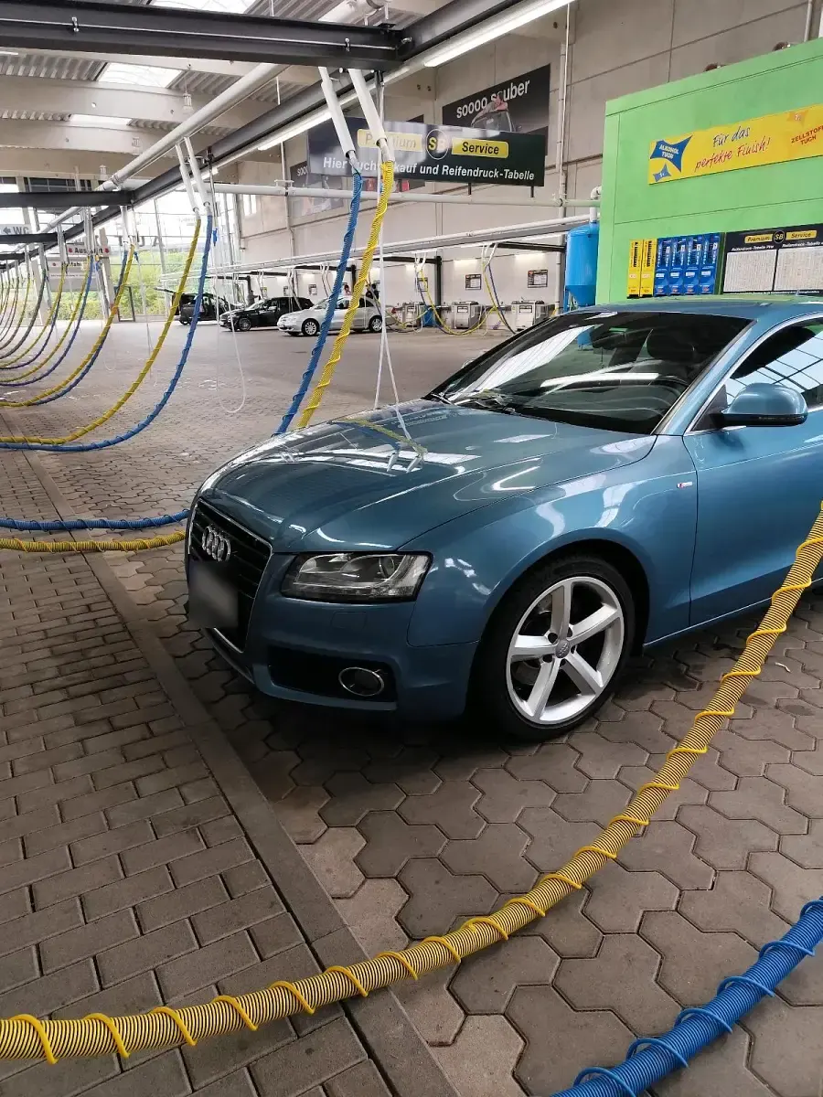 Gebraucht Audi A5 S-Line 265 PS (194 kW) 2009 Blau Coupé
