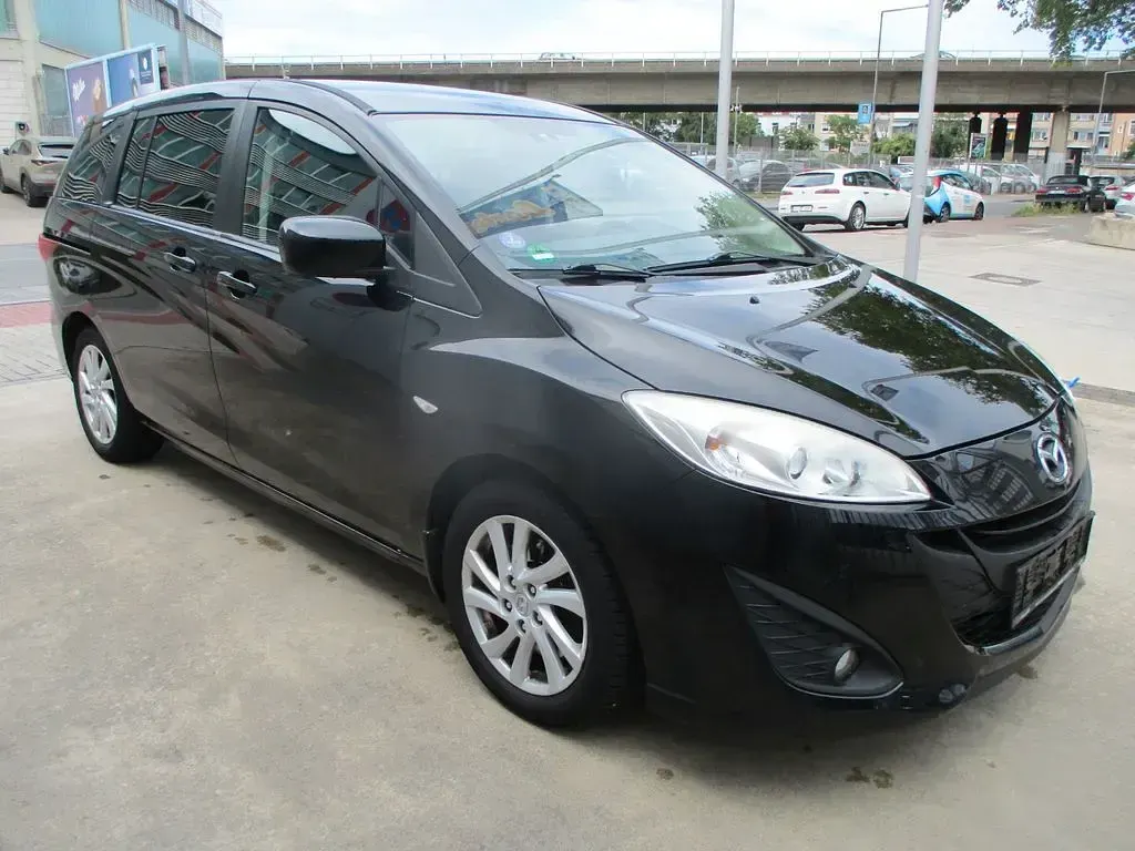 Gebraucht Mazda 5 Center-Line 150 PS (110 kW) 2012 Schwarz Van / Kleinbus