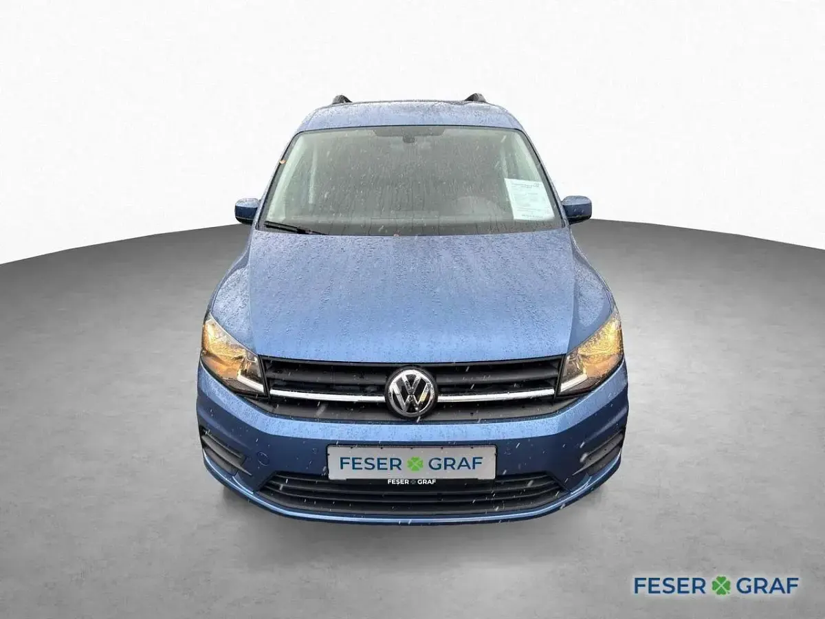 Gebraucht VW Caddy 150 PS (110 kW) 2019 Acapulcoblau metallic Van / Kleinbus