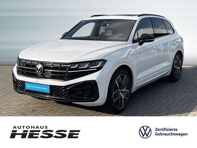 Pure white uni Gebraucht 2023 VW Touareg R-line SUV | 76.980 € - Bild 1/4