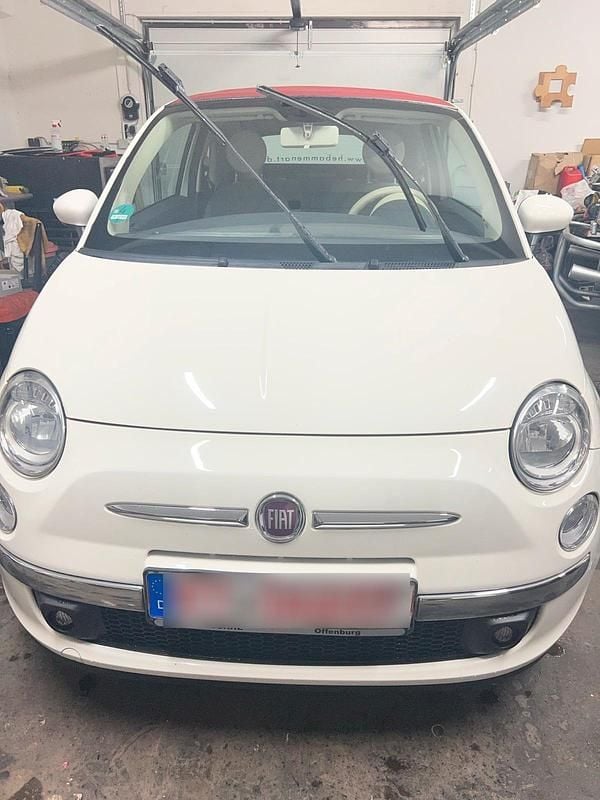 Gebraucht Fiat 500C 74 PS (54 kW) 2012 Weiß Cabrio