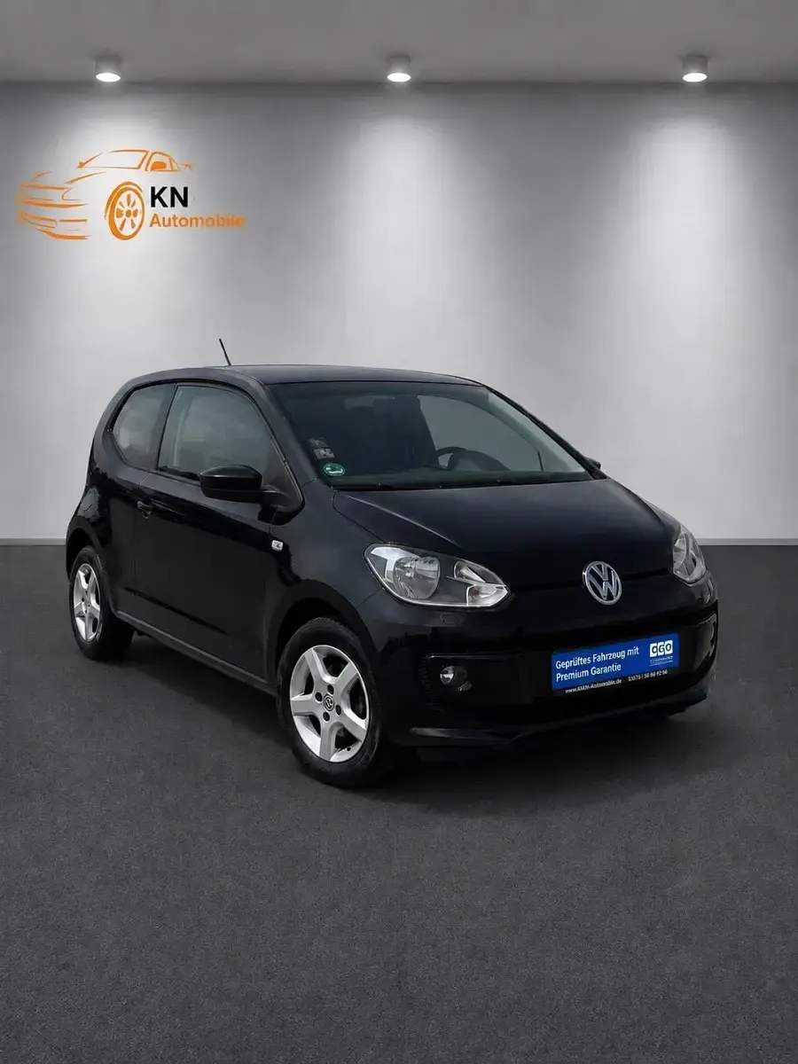 Gebraucht VW up! 60 PS (44 kW) 2012 Schwarz Kleinwagen