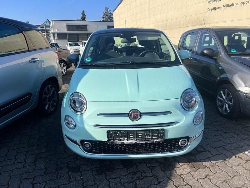 Grün Gebraucht 2018 Fiat 500 Lounge Kleinwagen | 9.999 € (Guter Preis) - Bild 1/4