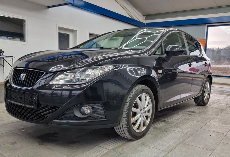 Silber Gebraucht 2010 Seat Ibiza Stylance Kleinwagen | 3.890 € (Guter Preis) - Bild 1/4
