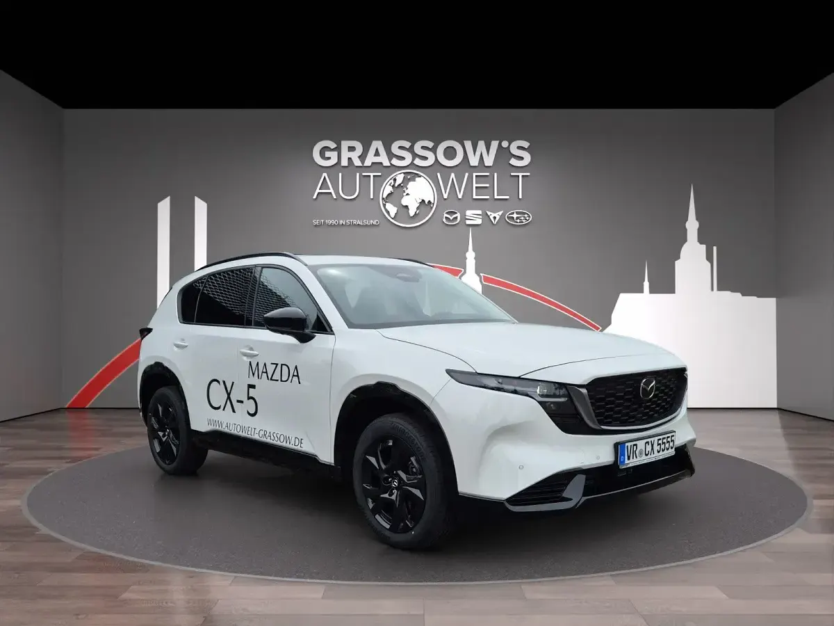 Neu Mazda CX-5 Homura-Line 141 PS (103 kW) 2026 Rhodium white SUV