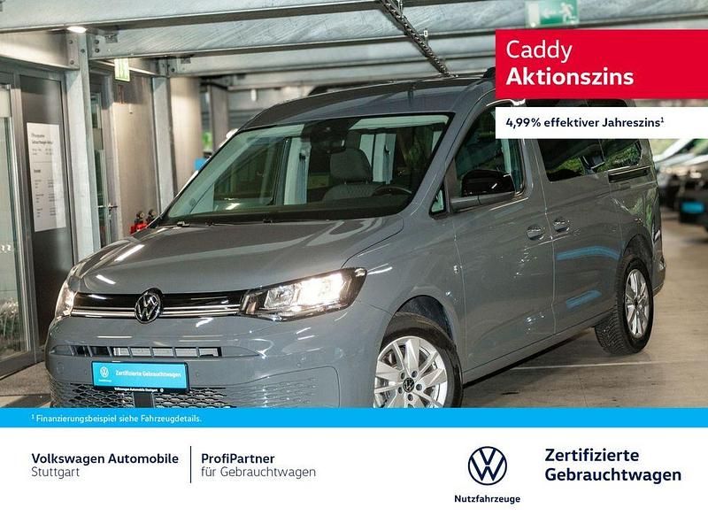 Grau Gebraucht 2024 VW Caddy Maxi Life Life Van / Kleinbus | 35.990 € (Guter Preis) - Bild 1/4