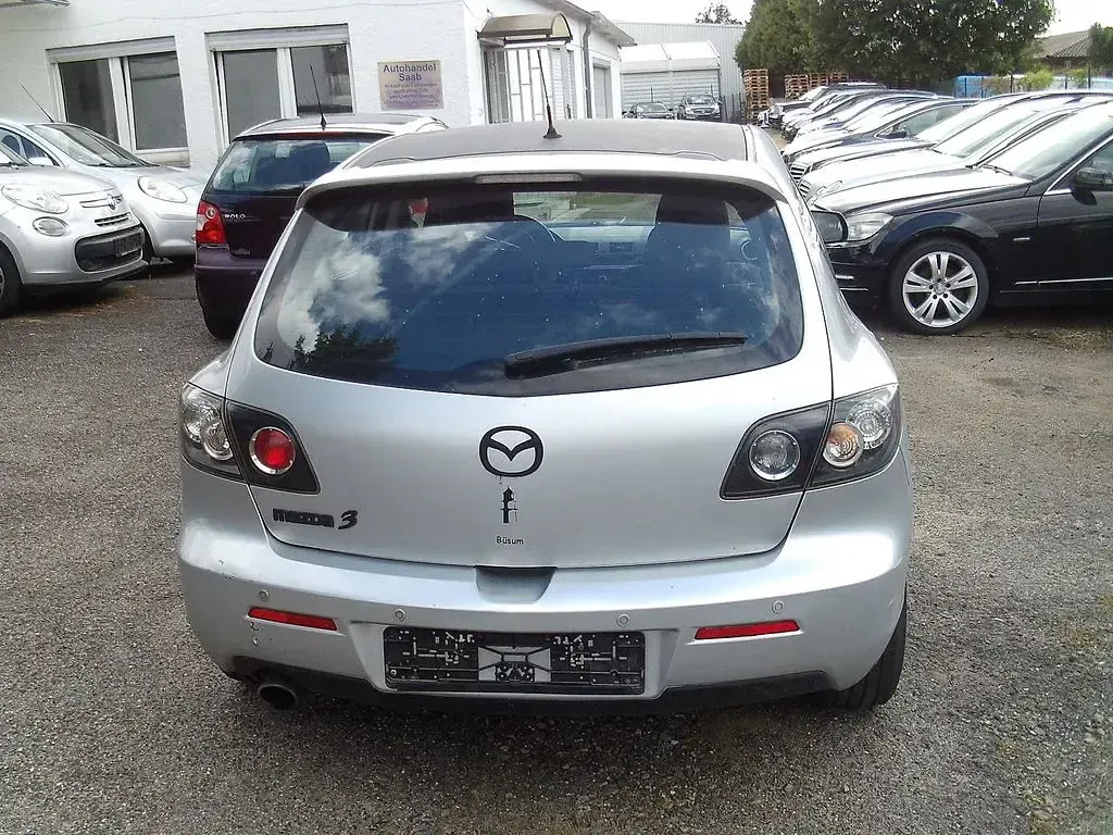 Gebraucht Mazda 3 Active 105 PS (77 kW) 2008 Silber Limousine