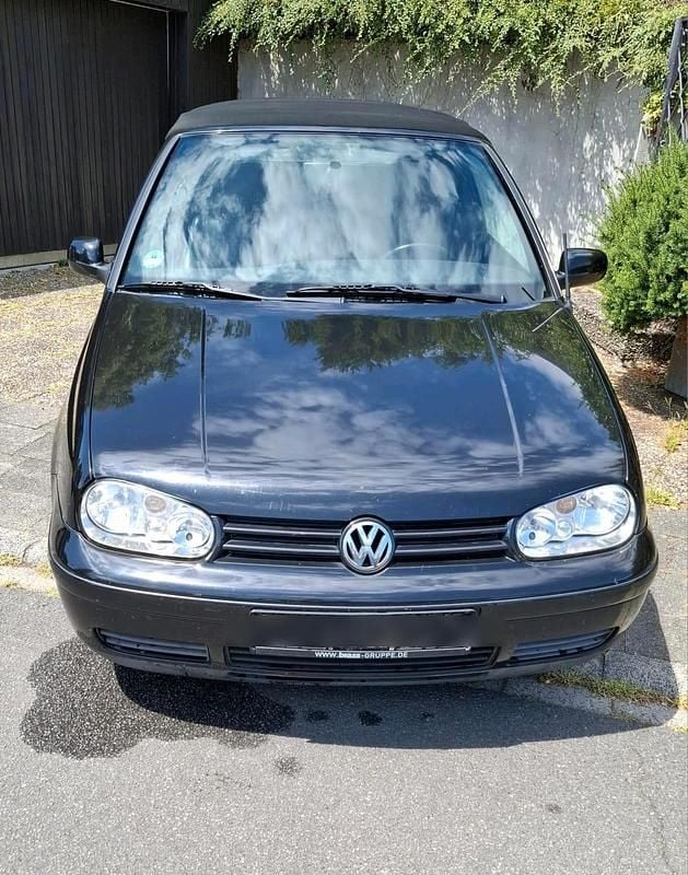 Schwarz Gebraucht 1999 VW Golf Cabriolet Cabrio | 950 € (Superpreis) - Bild 1/4