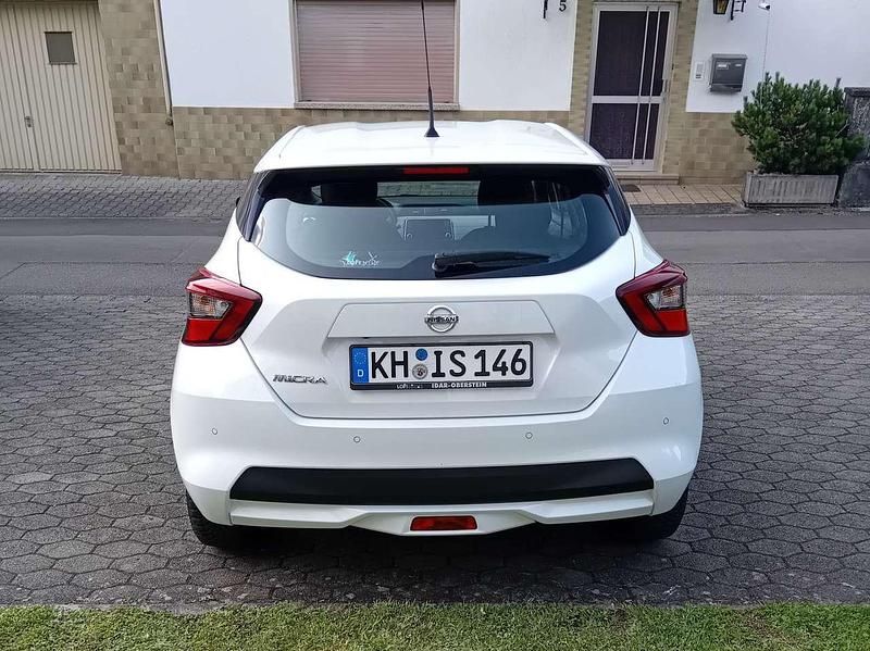 Gebraucht Nissan Micra 90 PS (66 kW) 2019 Weiß Kleinwagen