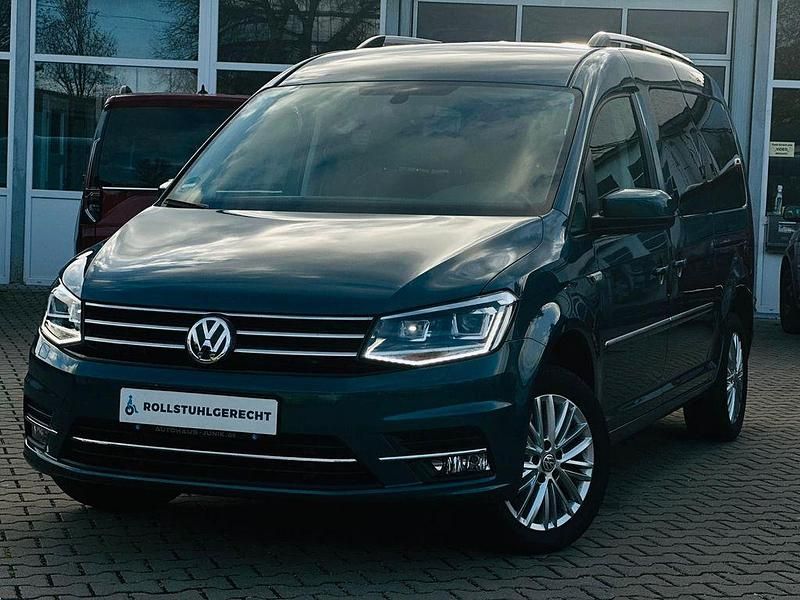 Gebraucht VW Caddy Highline 131 PS (96 kW) 2019 Grün Van / Kleinbus