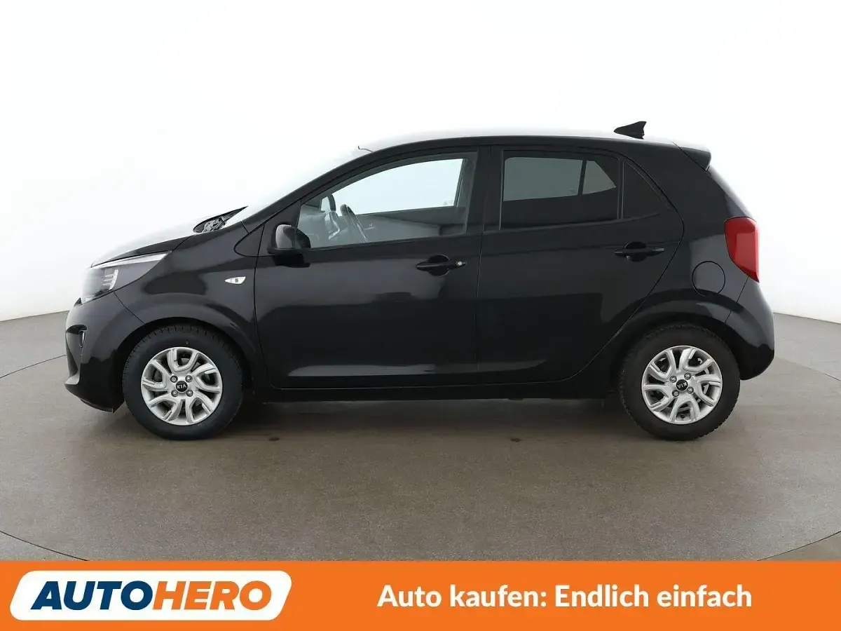 Gebraucht Kia Picanto DREAM-TEAM Edition 84 PS (61 kW) 2019 Schwarz Kleinwagen