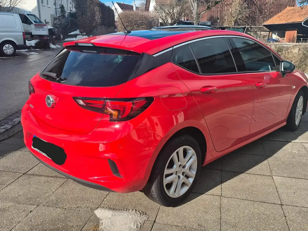 Gebraucht Opel Astra 125 PS (91 kW) 2019 Rot Limousine