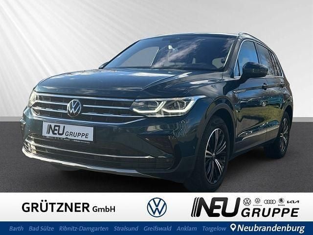 Blau Gebraucht 2021 VW Tiguan Elegance SUV | 29.500 € (Fairer Preis) - Bild 1/4