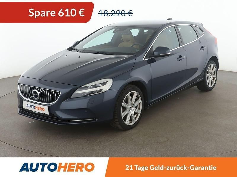 Blau Gebraucht 2017 Volvo V40 Inscription Kombi | 17.240 € (Fairer Preis) - Bild 1/3
