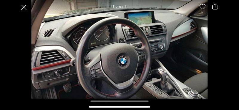 Grau Gebraucht 2012 BMW 120 Sport Line Kleinwagen | 8.900 € (Fairer Preis) - Bild 1/4