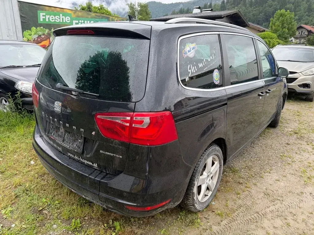 Gebraucht Seat Alhambra 140 PS (102 kW) 2013 Schwarz Van / Kleinbus
