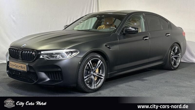Schwarz matt Gebraucht 2018 BMW M5 Performance Limousine | 59.999 € (Fairer Preis) - Bild 1/4
