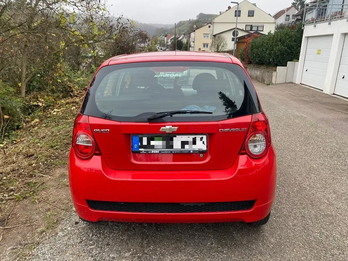 Occasion Chevrolet Aveo 84 ch (61 kW) 2008 Rouge Berline