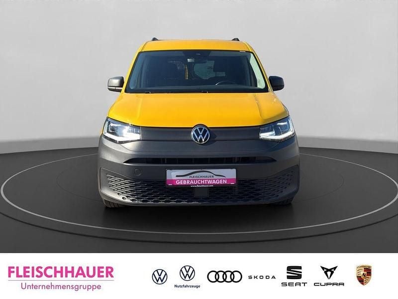 Gebraucht VW Caddy Comfortline 114 PS (83 kW) 2021 Gelb Van / Kleinbus