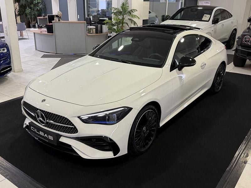 Weiß Gebraucht 2024 Mercedes CLE220 Advanced Coupé | 51.300 € (Guter Preis) - Bild 1/4