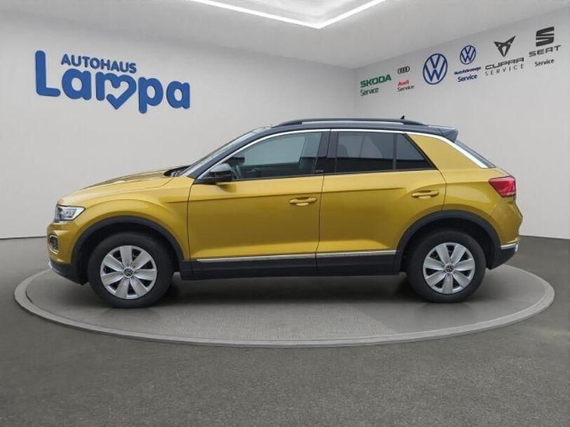 Gebraucht VW T-Roc Active 150 PS (110 kW) 2021 Gelb SUV
