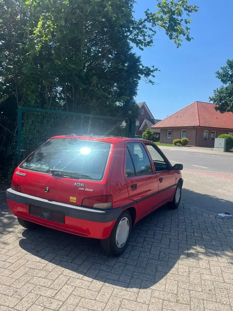 Gebraucht Peugeot 106 1995 Rot Kleinwagen