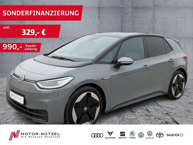 Grau Gebraucht 2021 VW ID.3 Pro Kleinwagen | 22.930 € (Fairer Preis) - Bild 1/4