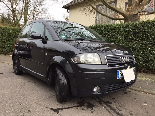 Gebraucht Audi A2 102 PS (75 kW) 2004 Schwarz metallic Kleinwagen