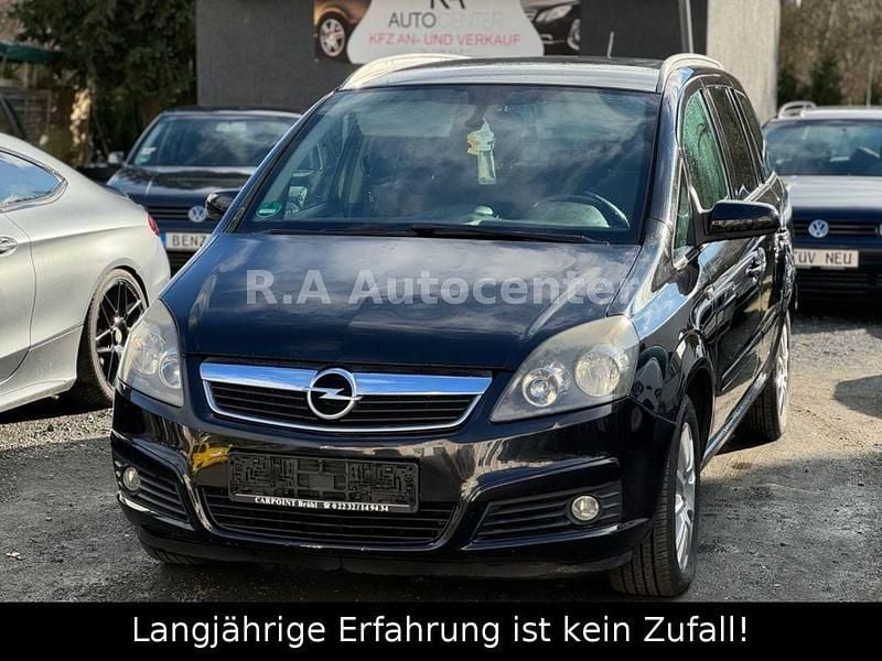 Gebraucht Opel Zafira Edition 140 PS (102 kW) 2006 Schwarz Van / Kleinbus