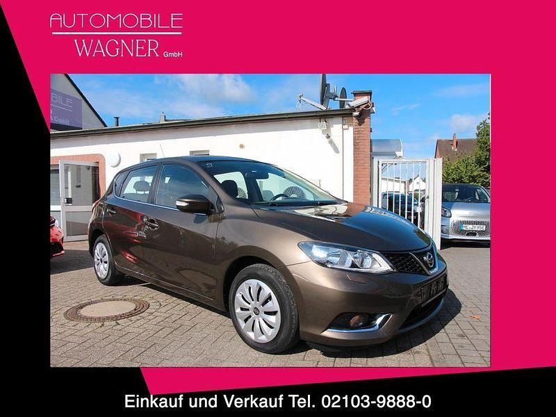 Braun Gebraucht 2015 Nissan Pulsar Acenta Limousine | 9.690 € (Fairer Preis) - Bild 1/4