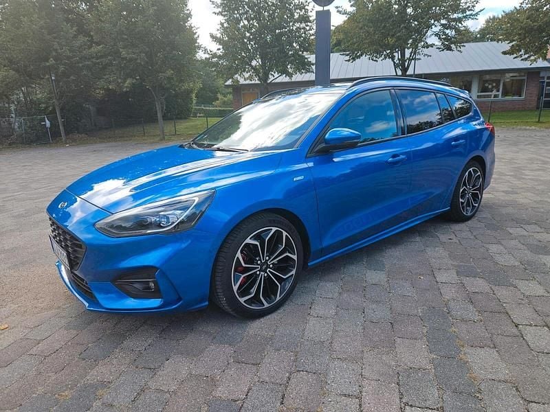 Gebraucht Ford Focus ST-Line X 150 PS (110 kW) 2020 Blau Kombi