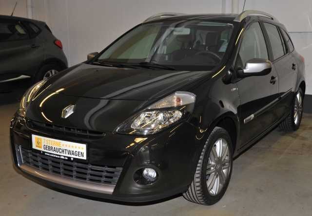 Gebraucht Renault Clio GrandTour Night&Day 75 PS (55 kW) 2011 Schwarz metallic Kombi