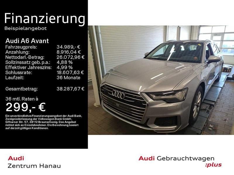 Gebraucht Audi A6 Design 245 PS (180 kW) 2022 Florettsilber metallic Kombi