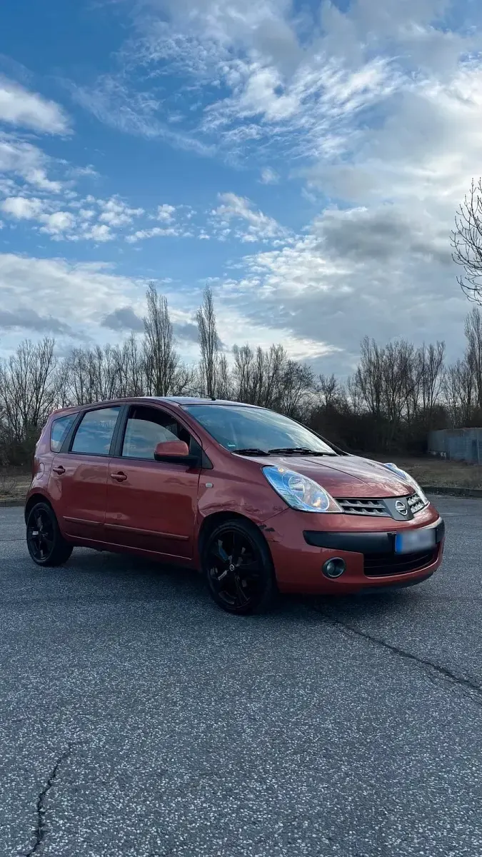 Gebraucht Nissan Note 88 PS (64 kW) 2007 Orange Kleinwagen