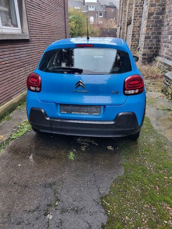 Gebraucht Citroën C3 75 PS (55 kW) 2018 Blau Kleinwagen