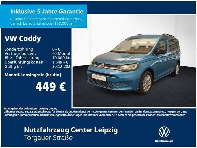 Blau Neu 2024 VW Caddy Life Van / Kleinbus | 39.990 € (Fairer Preis) - Bild 1/4