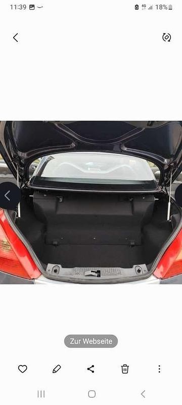 Gebraucht Opel Tigra Design Edition 90 PS (66 kW) 2007 Silber Cabrio