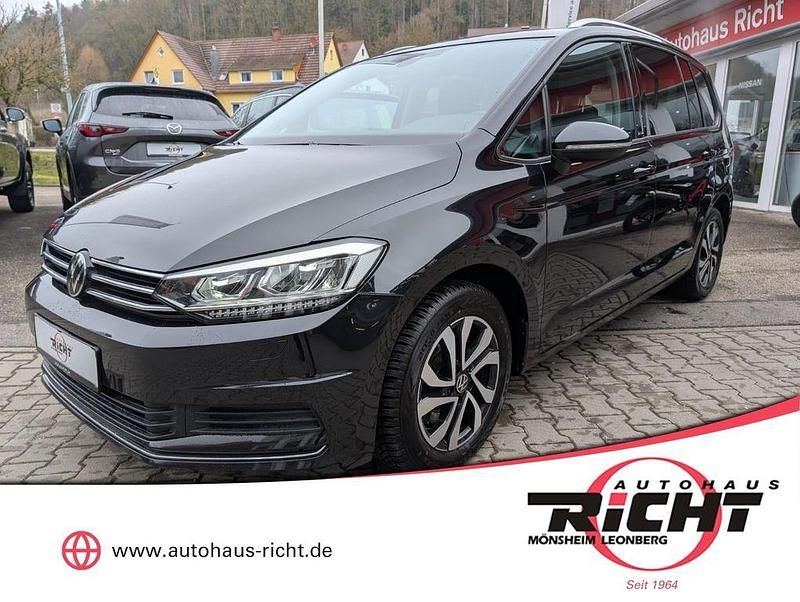 Schwarz Gebraucht 2022 VW Touran Van / Kleinbus | 26.480 € (Fairer Preis) - Bild 1/4