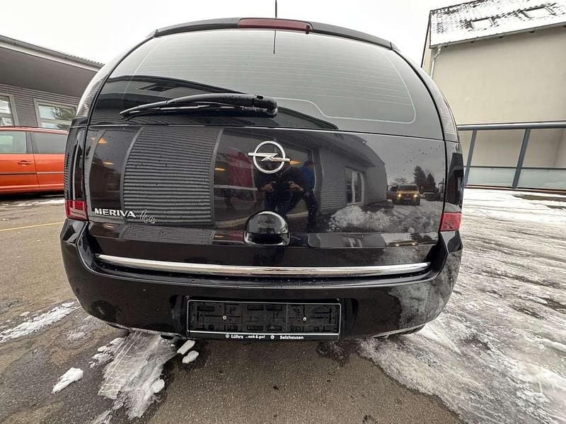 Gebraucht Opel Meriva 90 PS (66 kW) 2008 Schwarz Van / Kleinbus
