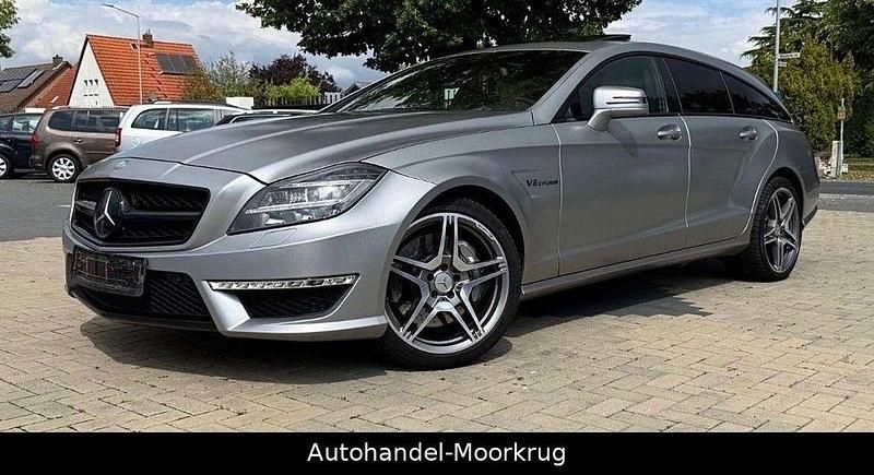 Grau Gebraucht 2012 Mercedes CLS63 AMG Shooting Brake AMG Kombi | 18.600 € (Fairer Preis) - Bild 1/4