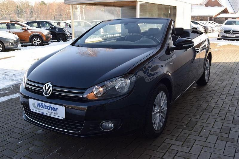 Gebraucht VW Golf Cabriolet Life 122 PS (89 kW) 2014 Schwarz Cabrio