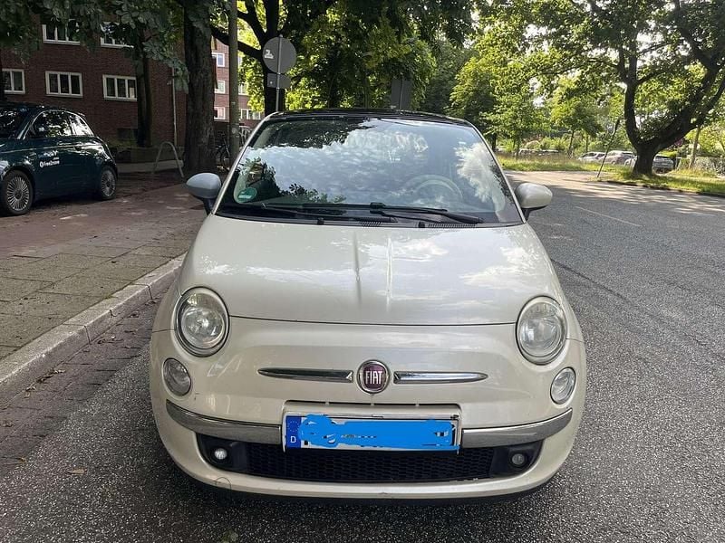Funk white Gebraucht 2008 Fiat 500 Lounge Kleinwagen | 2.600 € (Guter Preis) - Bild 1/4